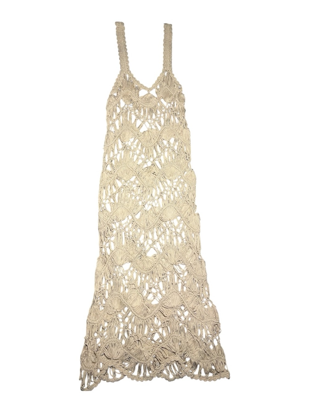 Vintage Crochet Maxi Dress